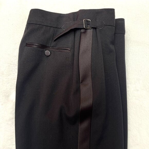 Auc TOM FORD Tuxedo high waist Trousers Pants - Picture 7 of 15